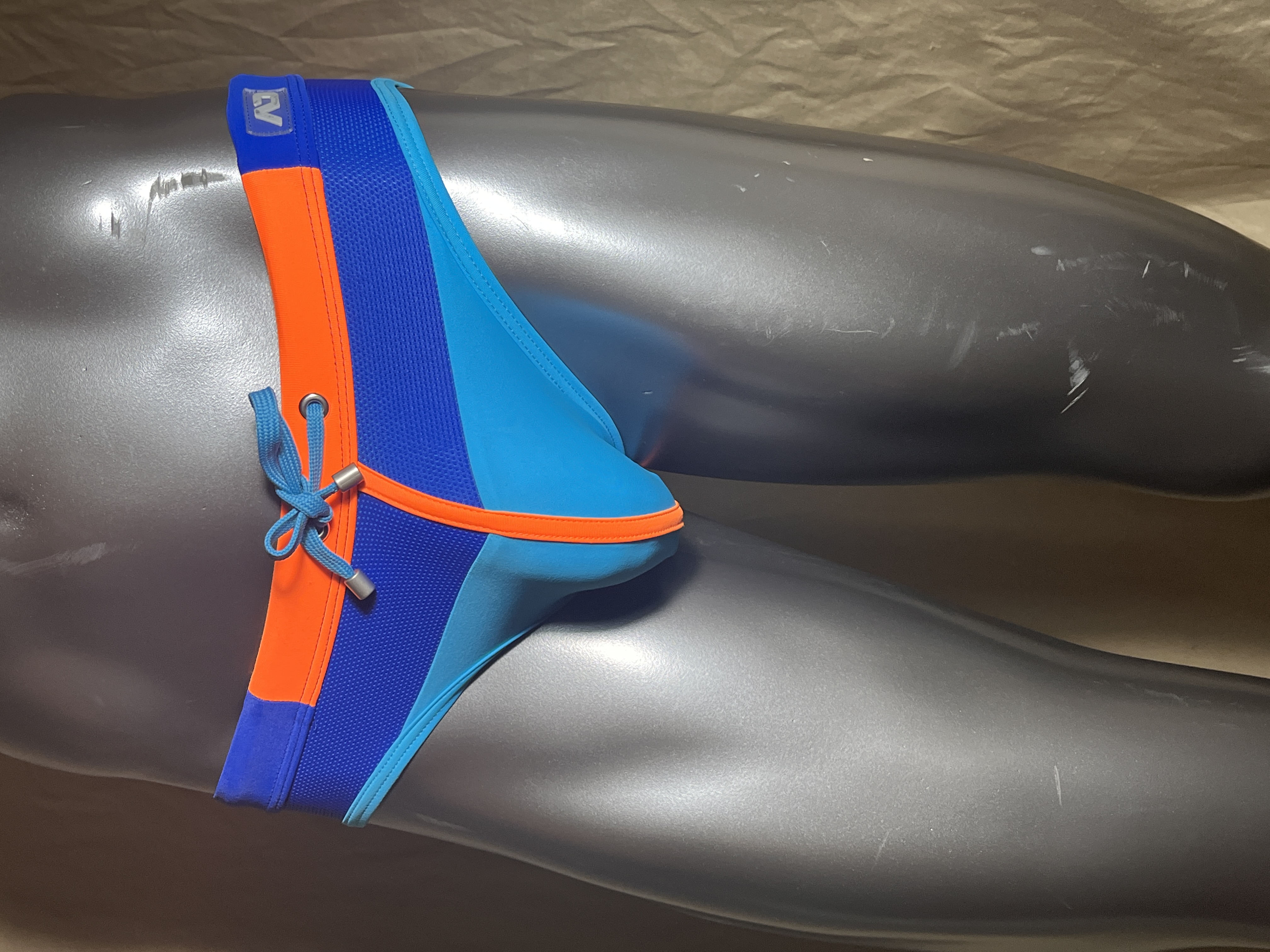 Addicted Aqua / Blue / Orange Swim Brief